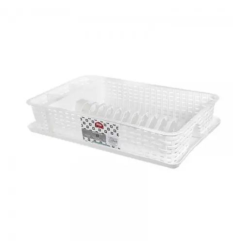 Scolapiatti piccolo bianco 45x27x9cm 101951