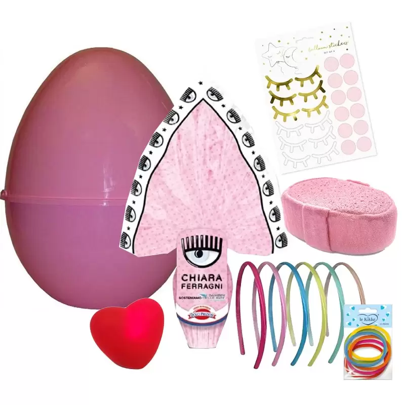 UOVO DI PASQUA CHIARA FERRAGNI CON GADGET