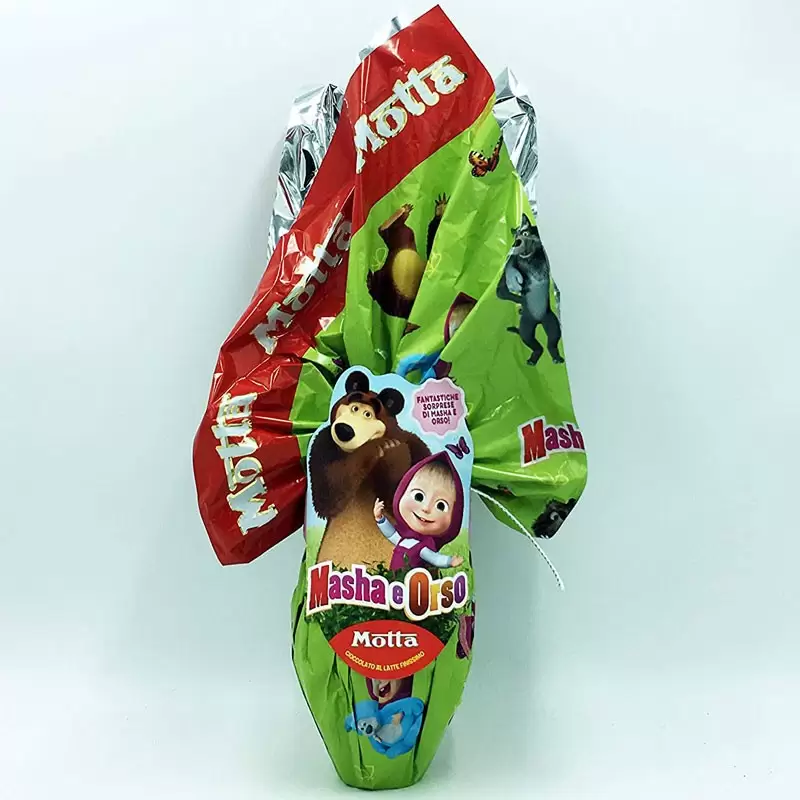 Uovo di Pasqua Cioccolato 190gr Masha e orso motta