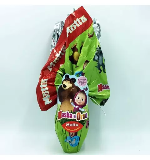 Uovo di Pasqua Cioccolato 190gr Masha e orso motta