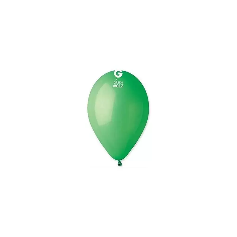 100 PALLONCINI VERDE SCURO G110/22 GEMAR