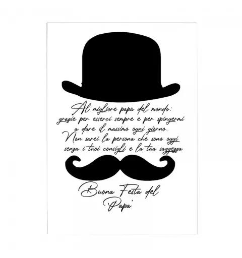 CARTELLONE BUONA FESTA DEL PAPÀ
