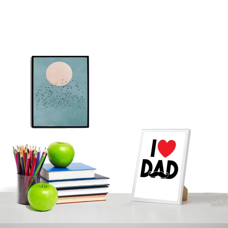 QUADRETTO REGALO I LOVE DAD