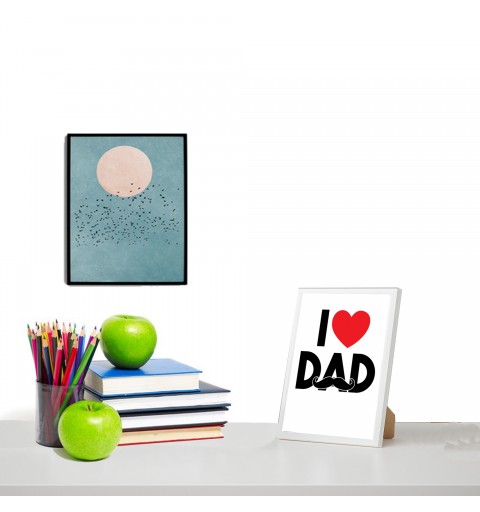 QUADRETTO REGALO I LOVE DAD