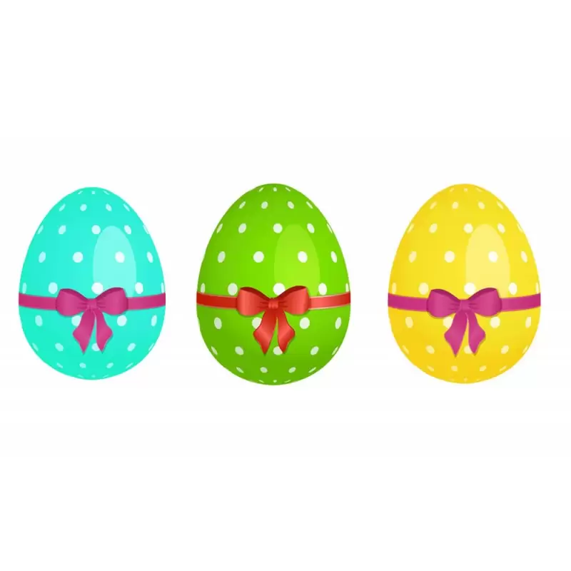 MINI CIALDE UOVA PASQUALI MULTICOLOR - 24 PZ