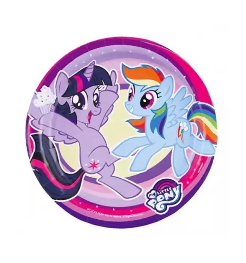 PIATTINI DESSERT MY LITTLE PONY 8 PZ
