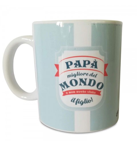 Tazza in cermica papà Migliore del Mondo Non Avete Visto il figlio 80427