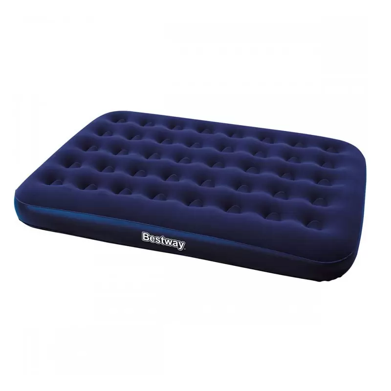 Materasso Gonfiabile queen Blu 203 x 152 x 22 cm 202983