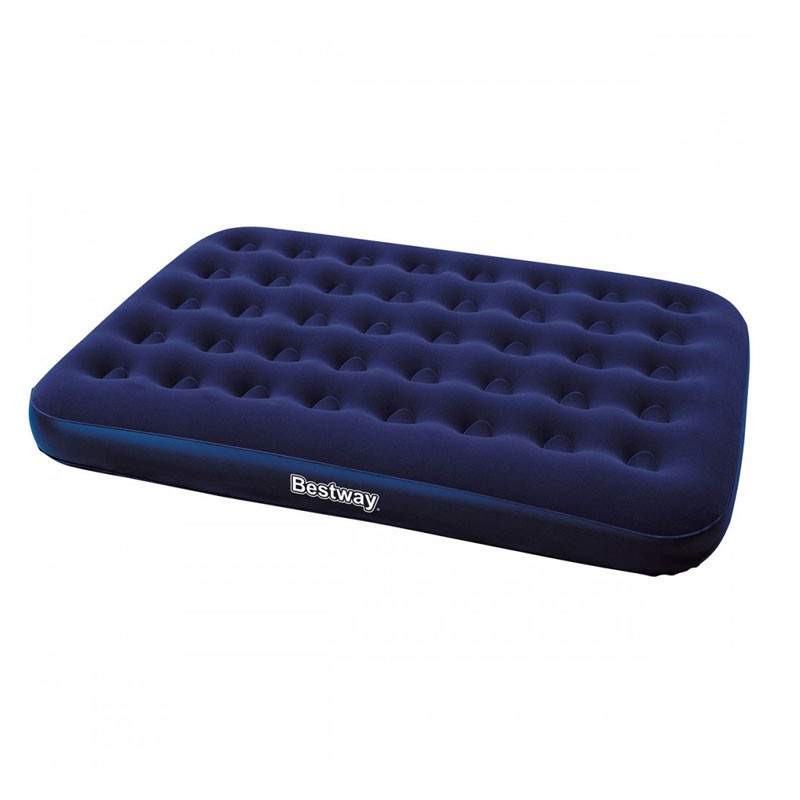 Materasso Gonfiabile queen Blu 203 x 152 x 22 cm 202983