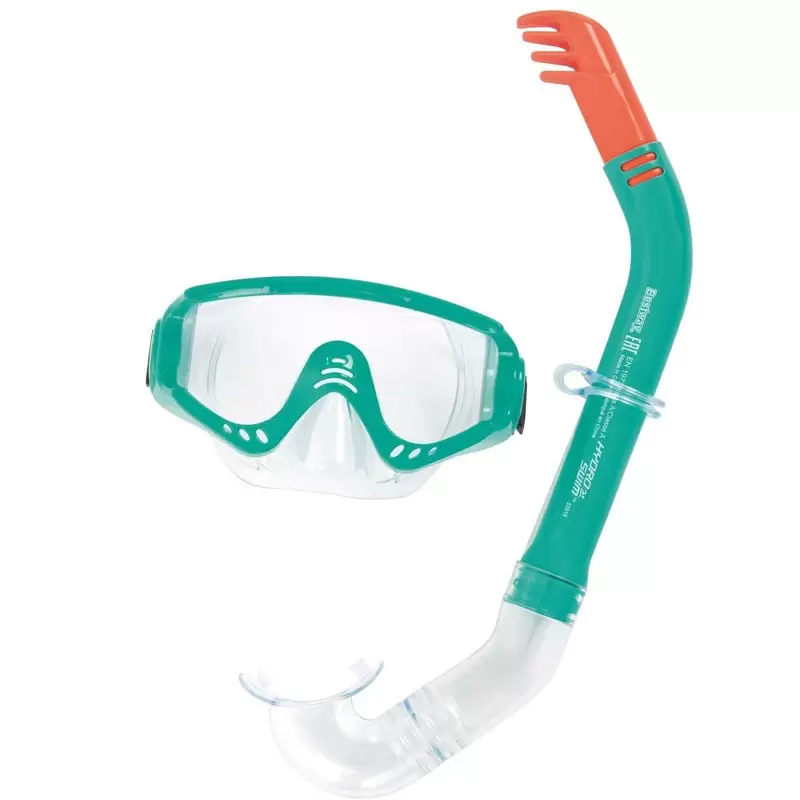 Set Maschera e Boccaglio Secret Bay Snorkel 2 Colori Assortiti +14 anni 200195