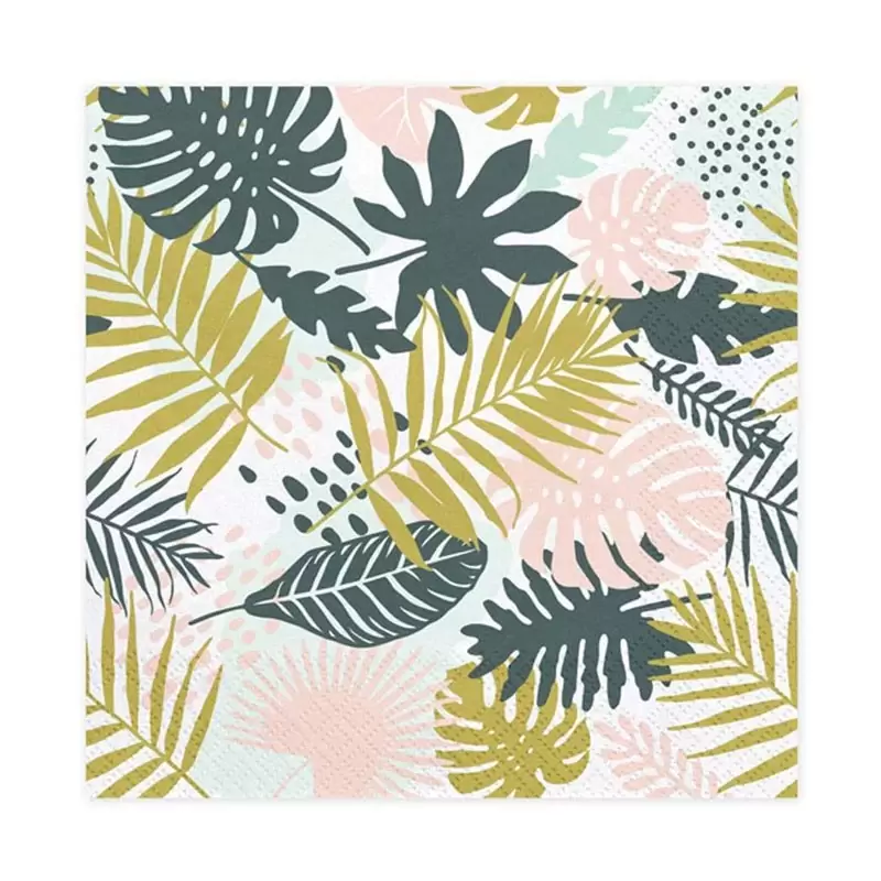 Tovagliolo Foglie di Palma Aloha Leaves 20pz  33cm SP33-55