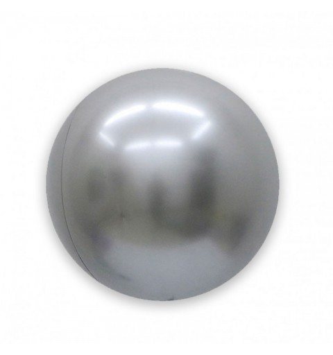 Palloncino B-Loon Bubble Chrome 24 Cm 61 argento 990453-01