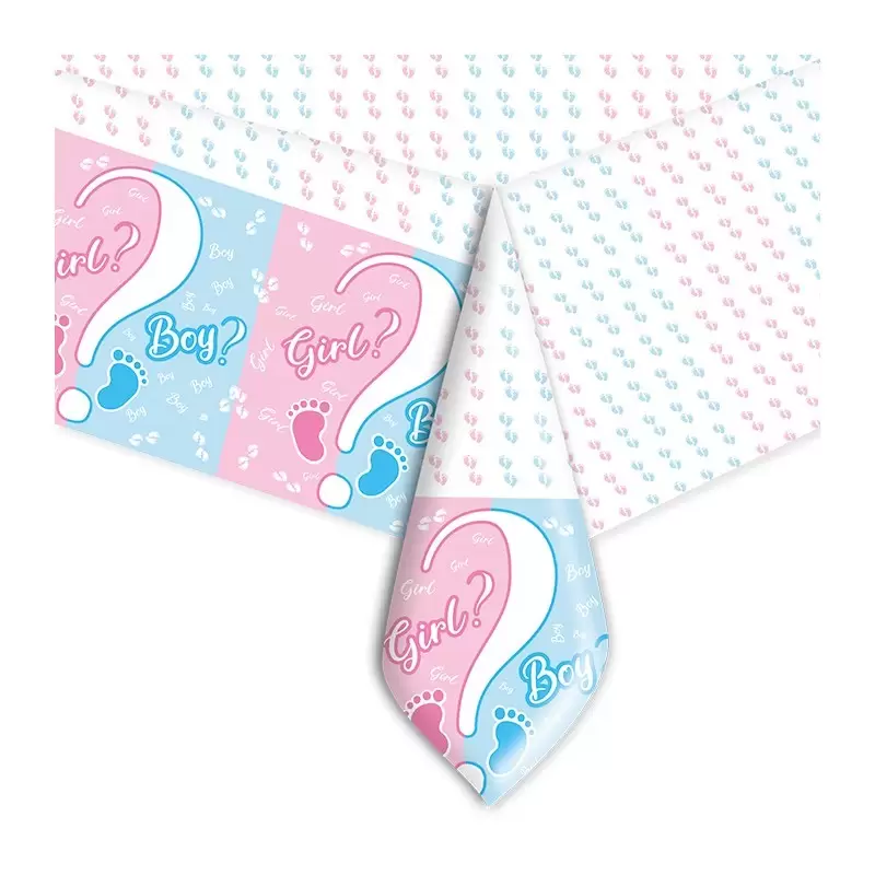 Tovaglia Baby Girl or Boy? 74028 140 x 270 cm