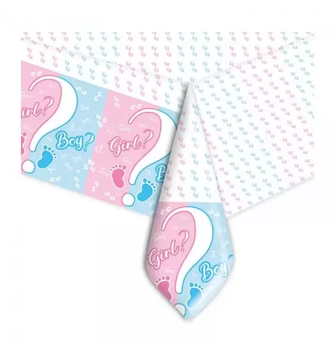 Tovaglia Baby Girl or Boy? 74028 140 x 270 cm