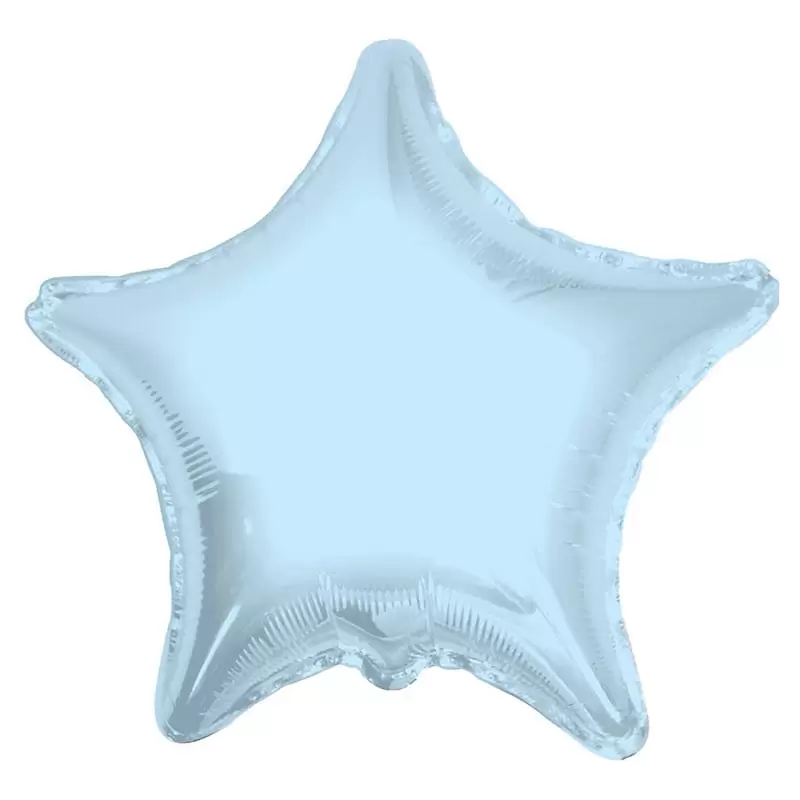 Palloncino foil stella Celeste 18  45 cm 17858-18/01