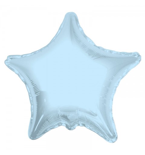 Palloncino foil stella Celeste 18  45 cm 17858-18/01