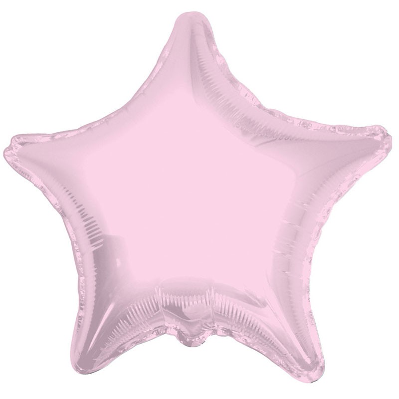 Palloncino foil stella rosa 18  45 cm 17859-18/01