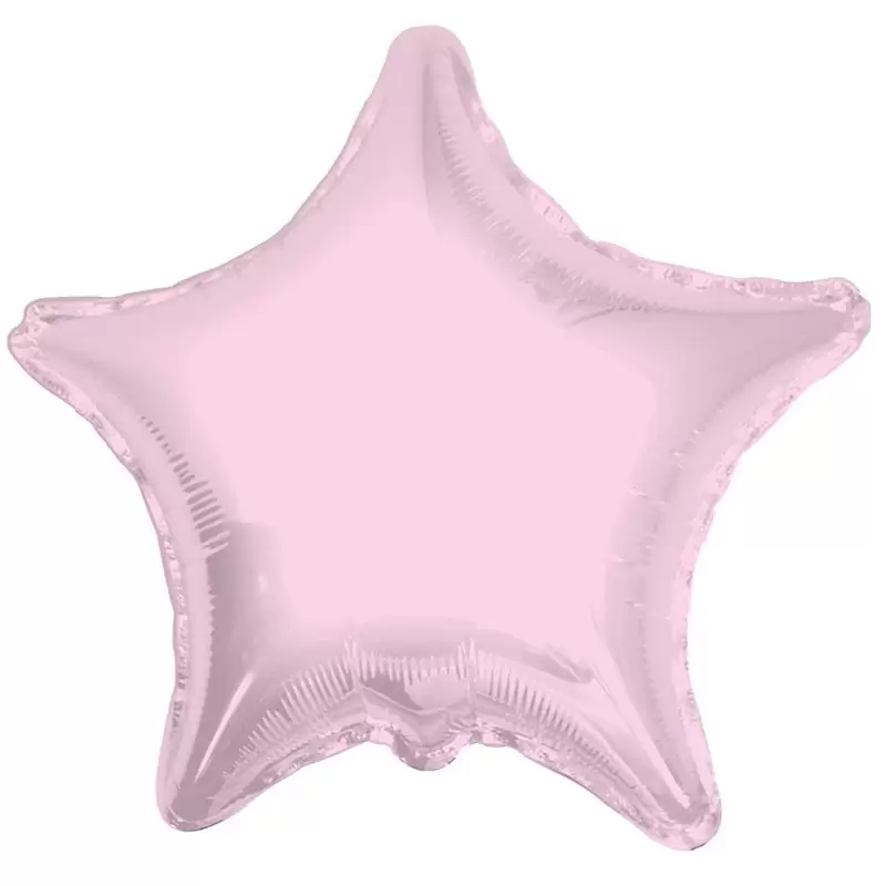 Palloncino foil stella rosa 18  45 cm 17859-18/01