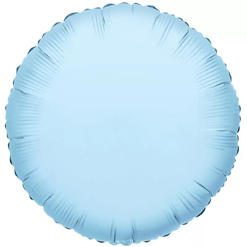 Palloncino Tondo Celeste 18  45 cm 17418-18/01