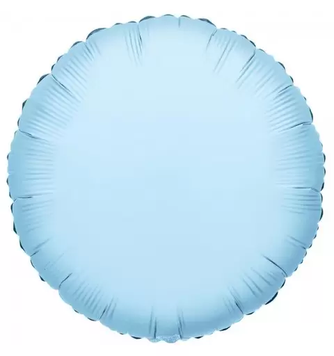 Palloncino Tondo Celeste 18  45 cm 17418-18/01