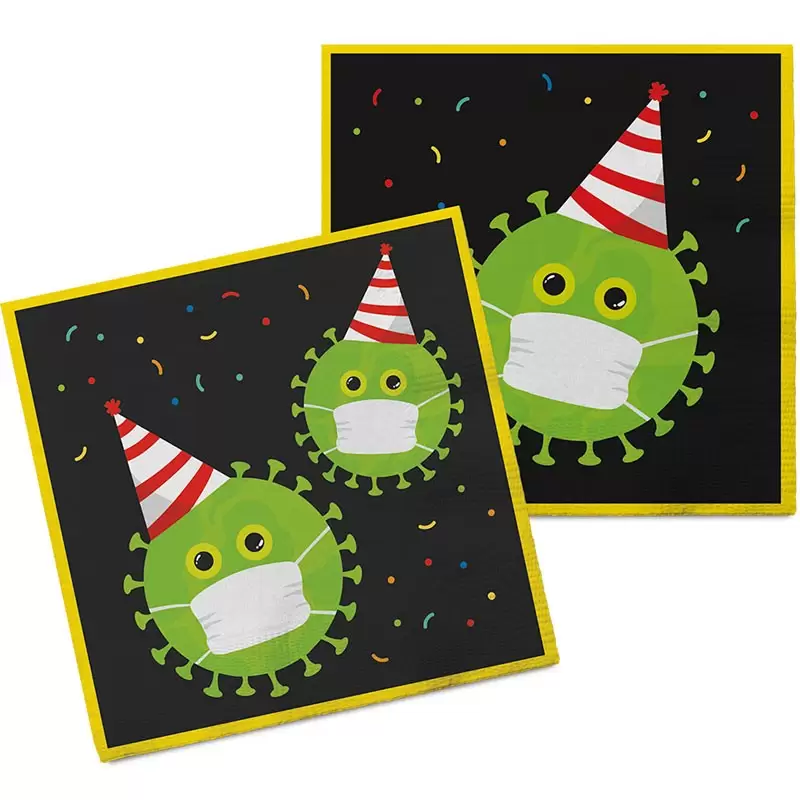 tovaglioli Virus Free Party 12 pz 44625