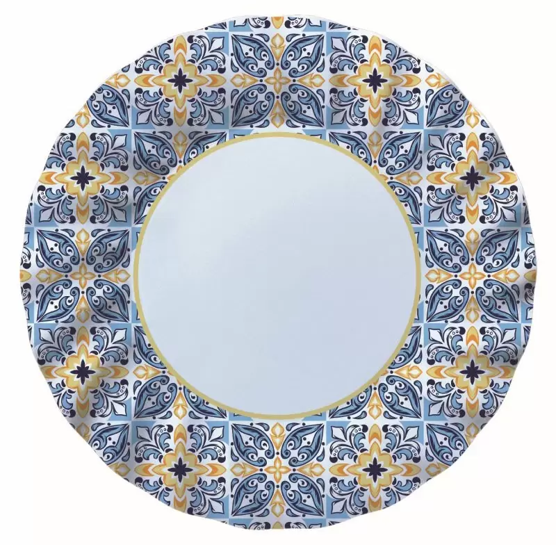 Piatti Ø 25 cm Positano 8 pz. 74596