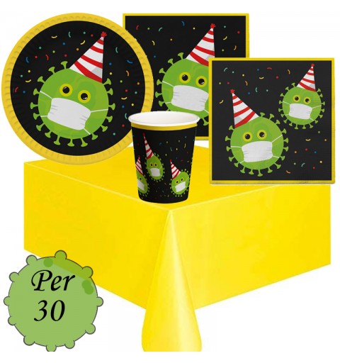 KIT N.3 VIRUS FREE PARTY SAFE