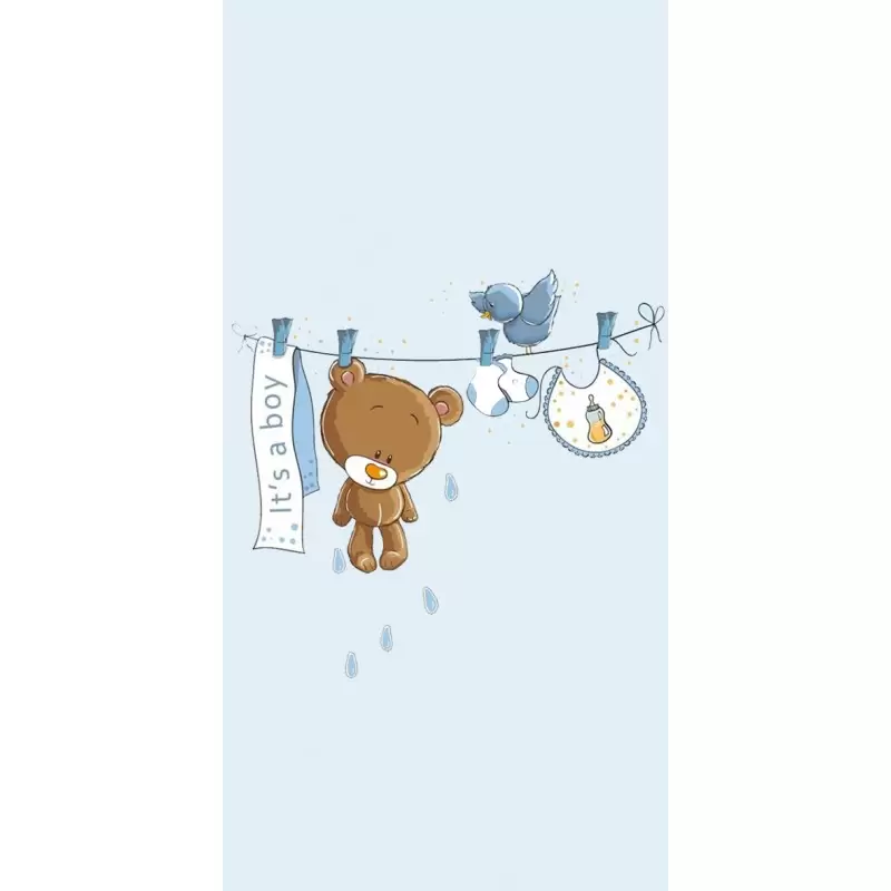 FASCETTA ADESIVA IT'S A BOY - 1 PZ