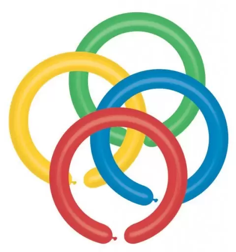 100 PALLONCINI MODELLABILI PER FESTE