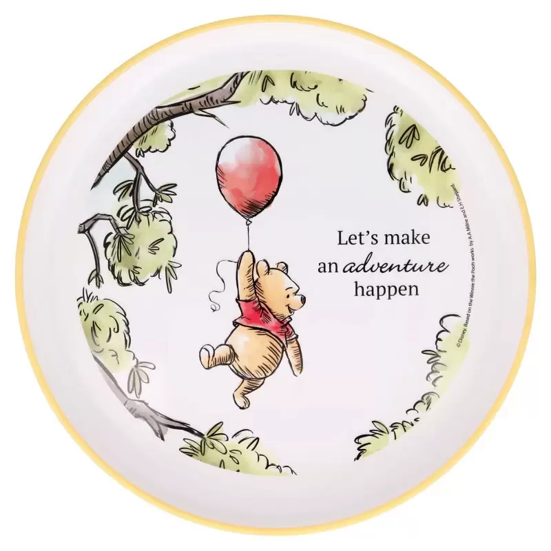 Piatto bicolore antiscivolo winnie the Pooh 13793 Rain Check