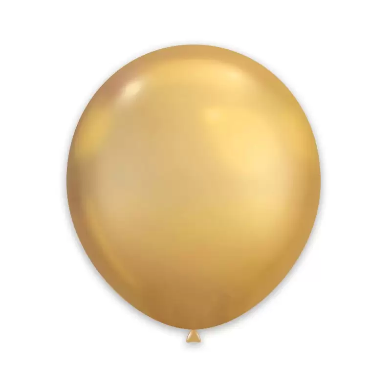 Palloncini Cromati oro 12 cm  AC50/88 100 pz.