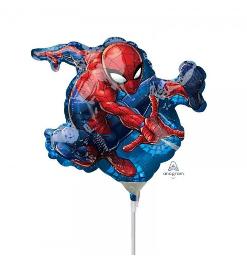 Palloncino 14 Mini Shape mylar Spider-Man 35 cm 34666