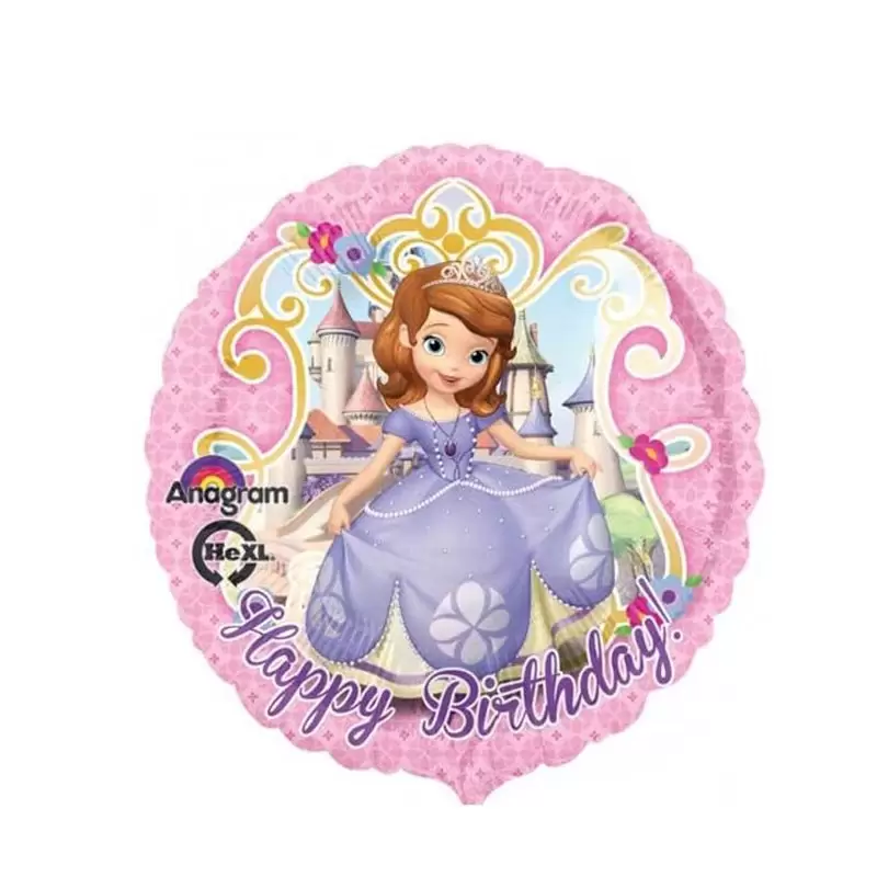 27530 PALLONCINO FOIL PRINCIPESSA SOFIA ANAGRAM