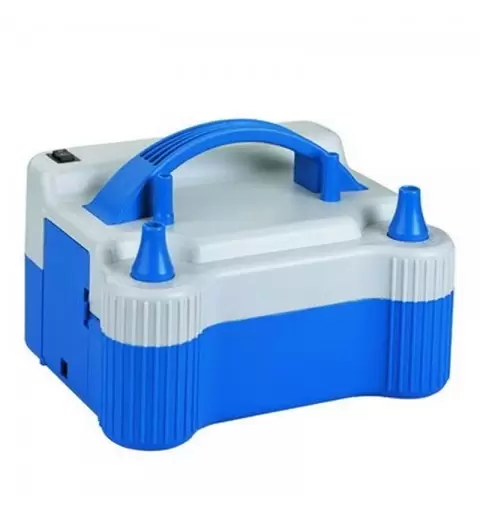 Compressore elettrico palloncini 2 boccagli HT-508 indipendenti 22 x 15 x 18 cm Pressione : 18.000-22.000 PaPotenza: 50 Hz 680 W