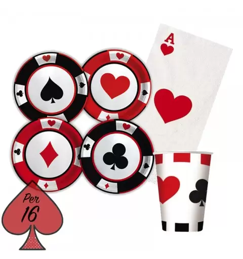 KIT N.2 CARTE DA POKER