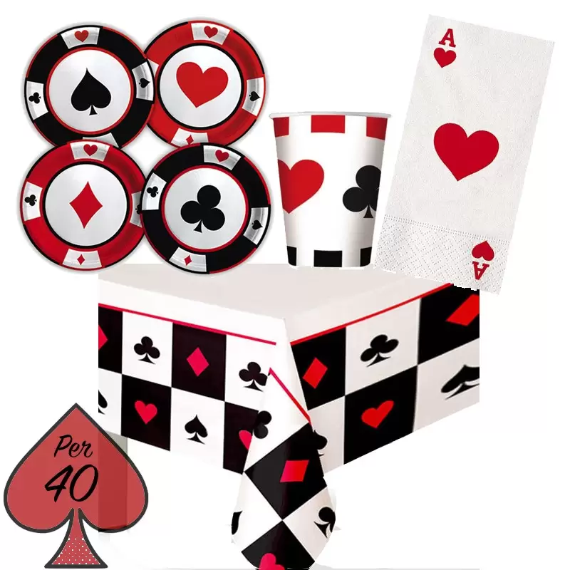 KIT N.3 CARTE DA POKER
