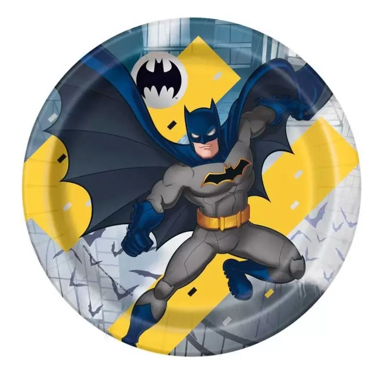 Piatti batman 21,9 cm 77515 8 pz.
