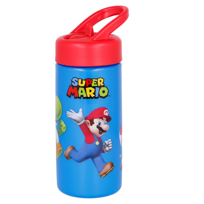 Borraccia con cannuccia 410 ml Super Mario 21401