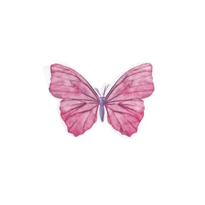 tovaglioli sagomati farfalla butterfly 33 x 33 cm 64127 16 pz.