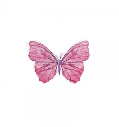 tovaglioli sagomati farfalla butterfly 33 x 33 cm 64127 16 pz.