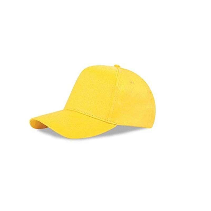 Cappellino giallo con visiera per bambini
