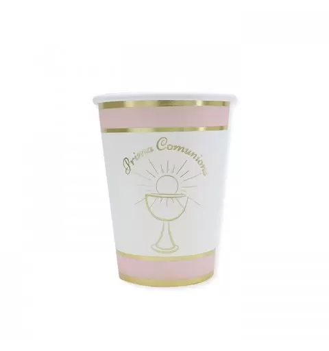 KIT N.13 COMUNIONE CHIC ROSA - SET TAVOLA