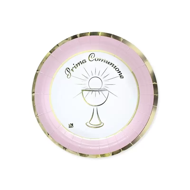 KIT N.13 COMUNIONE CHIC ROSA - SET TAVOLA