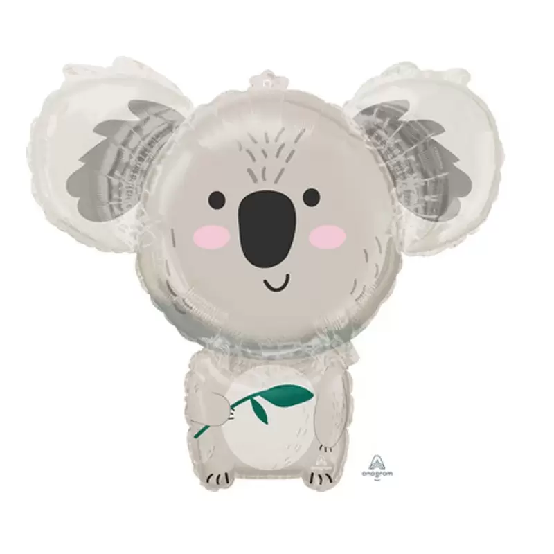 Pallone foil Supershape 71 x 63 cm Koala 255601