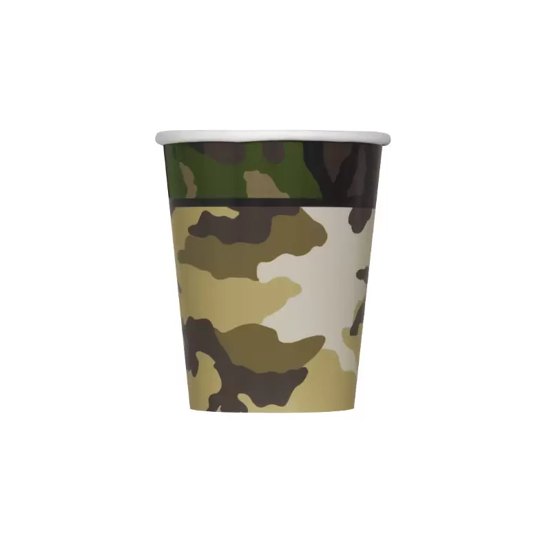 KIT N.13 TEMA MILITARE MIMETICO