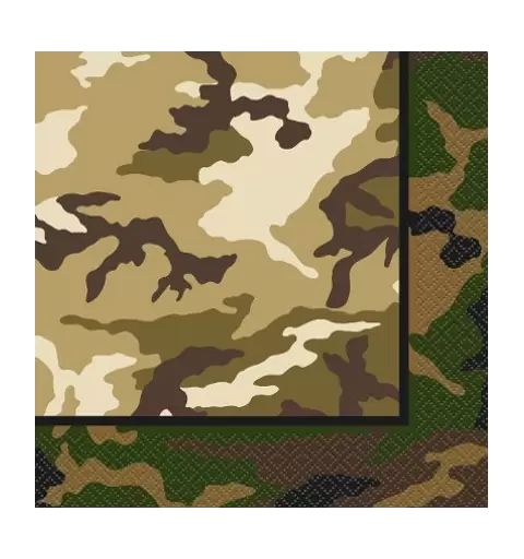 KIT N.13 TEMA MILITARE MIMETICO