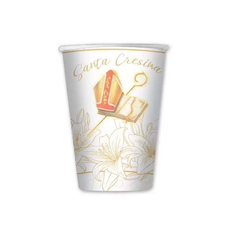8 bicchieri Cresima flower 74570