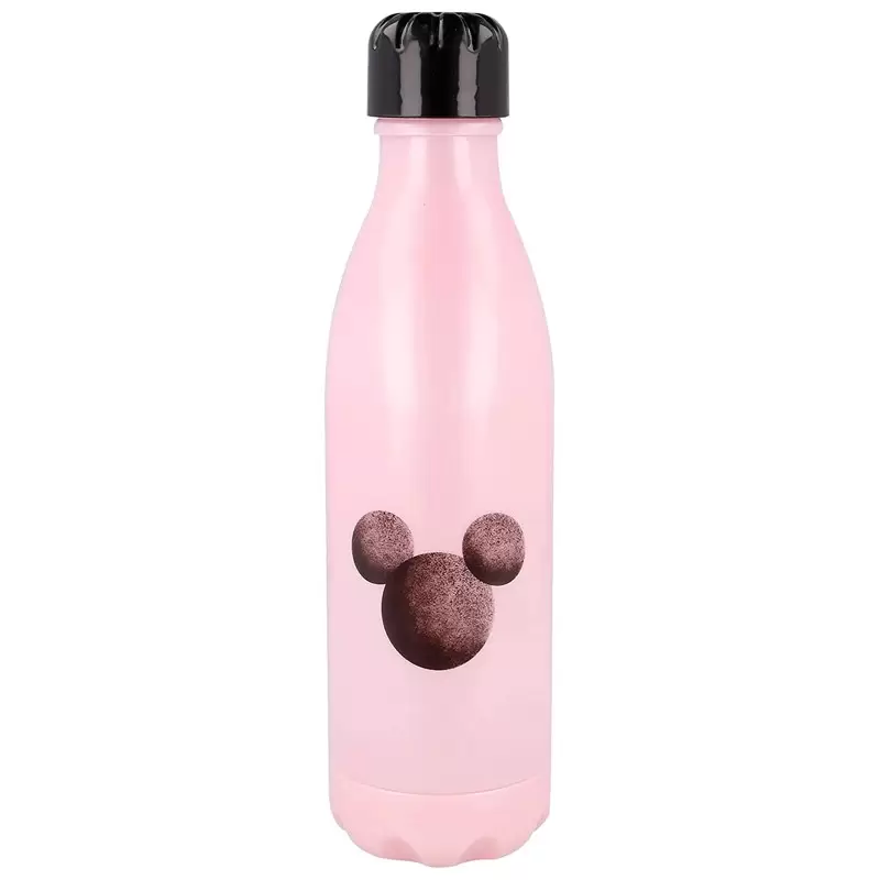 borraccia 660 ml topolino rosa in plastica 03920