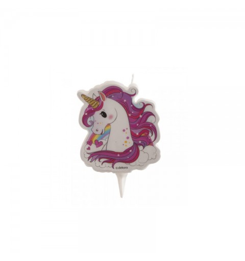 Candelina 2D unicorno 345371