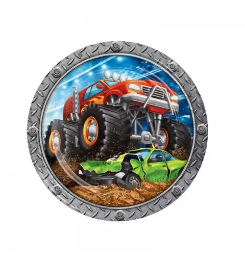 Piatti Monster Truck Rally 8 pz  - 339802